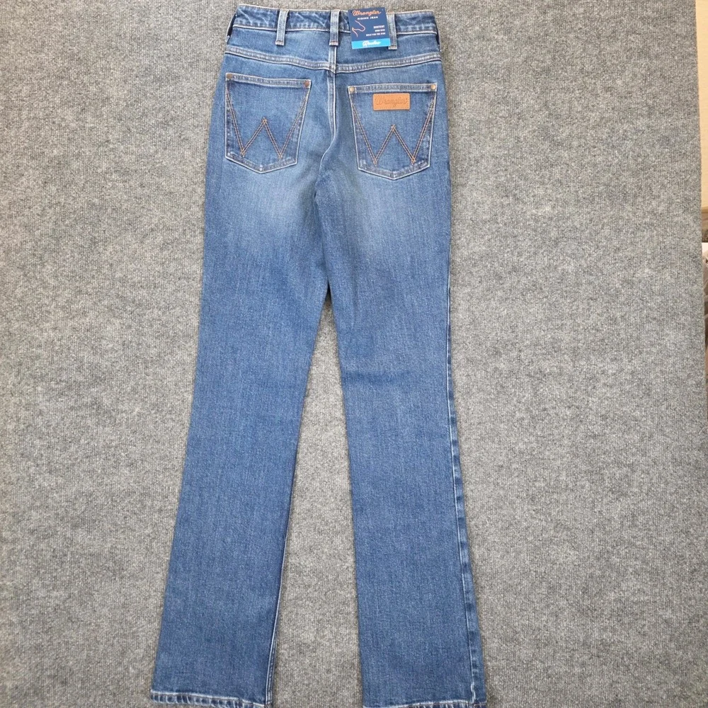 Wrangler Riding Jean Women 27x36 Blue High Rise Bootcut Rodeo Lillian‎ 112367607